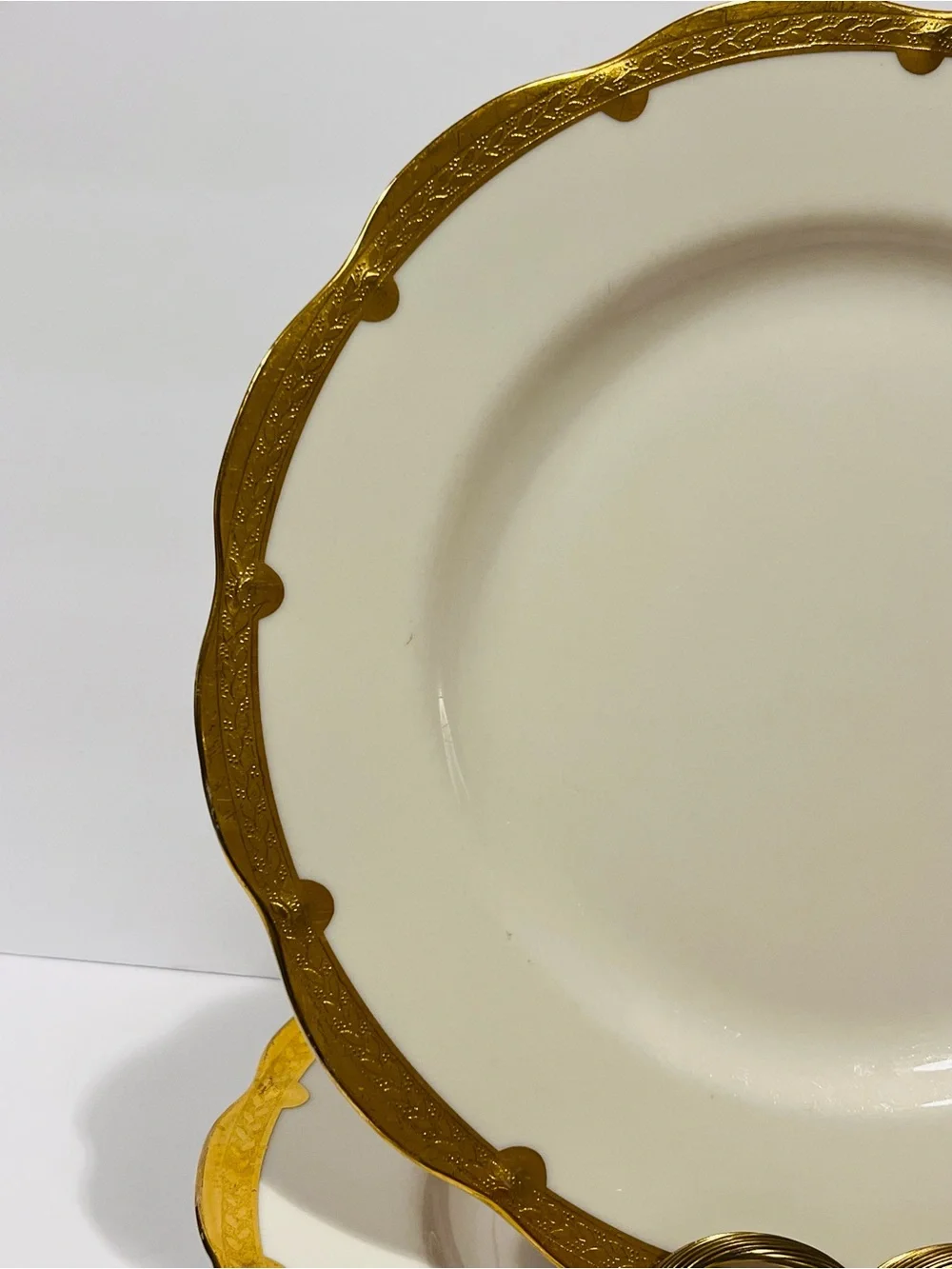 Antique Theodore Haviland New York Made in America Diner Plates Set of 5 Rare